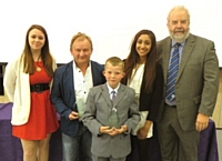 Emma O’Donnell, Glen Prendergast (Rotary’s Citizen of the Year 2014), Connor Dunning (Rotary’s Young Citizen of the Year 2014), Isha Khan and Graham Rawlinson - 24 June 2014